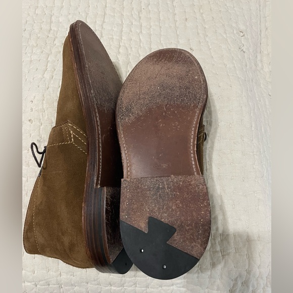 MEN’S ALDEN UNLINED CHUKKA SNUFF SUEDE SHOES 8.5 B/D. ENC - Picture 4 of 14